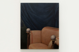 Piero Golia, from Pauline Bonaparte [François Kinson, 1808], 2022, oil on canvas, 83 x 68 cm 