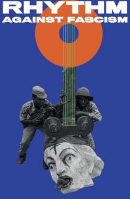 Kiluanji Kia Henda,The Sound Is The Monument, 2022, Poster#3: Rhythm Against Fascism, Dimension: 100cm x 64,5cm, Technic: inkjet print on photographic paper mounted on foam board and framed 