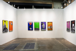 ARTBO Fair 2022 PROYECTOS SECTION curated by Inti Guerrero, with a special proyect by KILUANJI KIA HENDA, Booth b7, Kiluanji Kia Henda, The Sound Is The Monument, 2022, exhibition view 